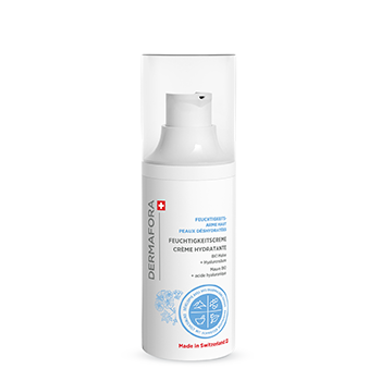 Crème hydratante Dermafora gamme peau déshydratée