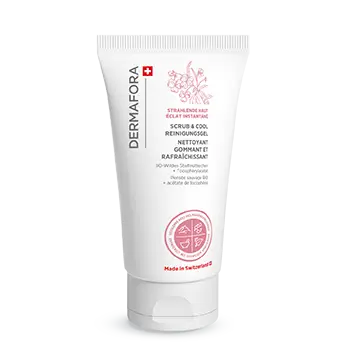 Scrub Dermafora gamme éclat instantané