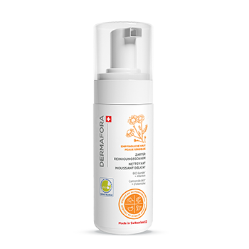 Mousse nettoyante Dermafora gamme peau sensible