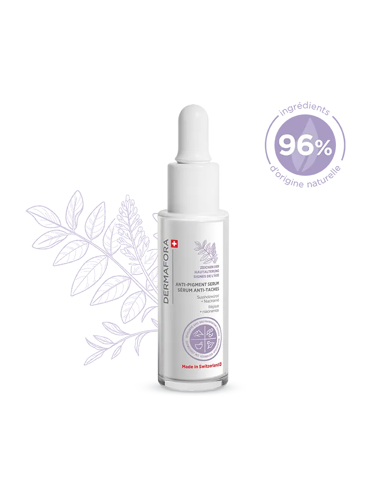 Soin matifiant Dermafora avec note de satisfaction 96 %