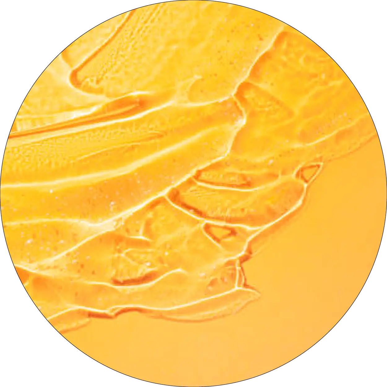 Texture cosmétique jaune pour l'acétate de tocophérol