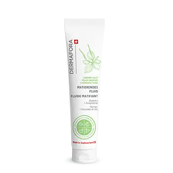 Fluide matifiant Dermafora gamme peau à imperfections